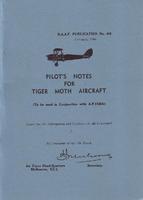Pilot's Notes Tiger Moth